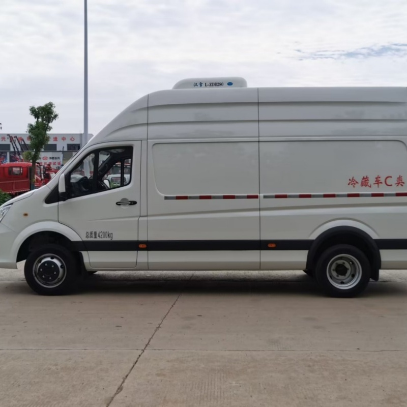 Foton Toano long-wheelbase high-roof refrigerated truck (diesel version with twin rear tires）