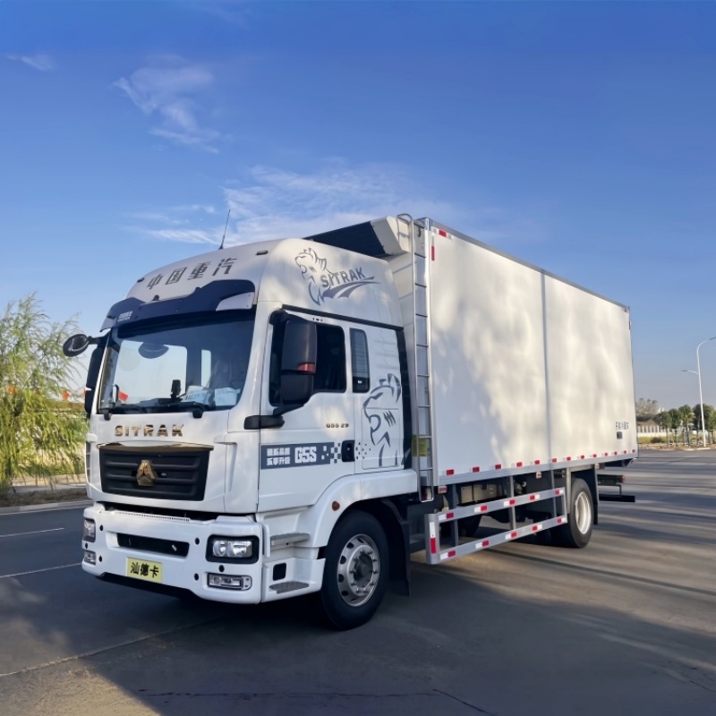 4x2 heavy-duty Sinotruk Sitrak cold chain truck
