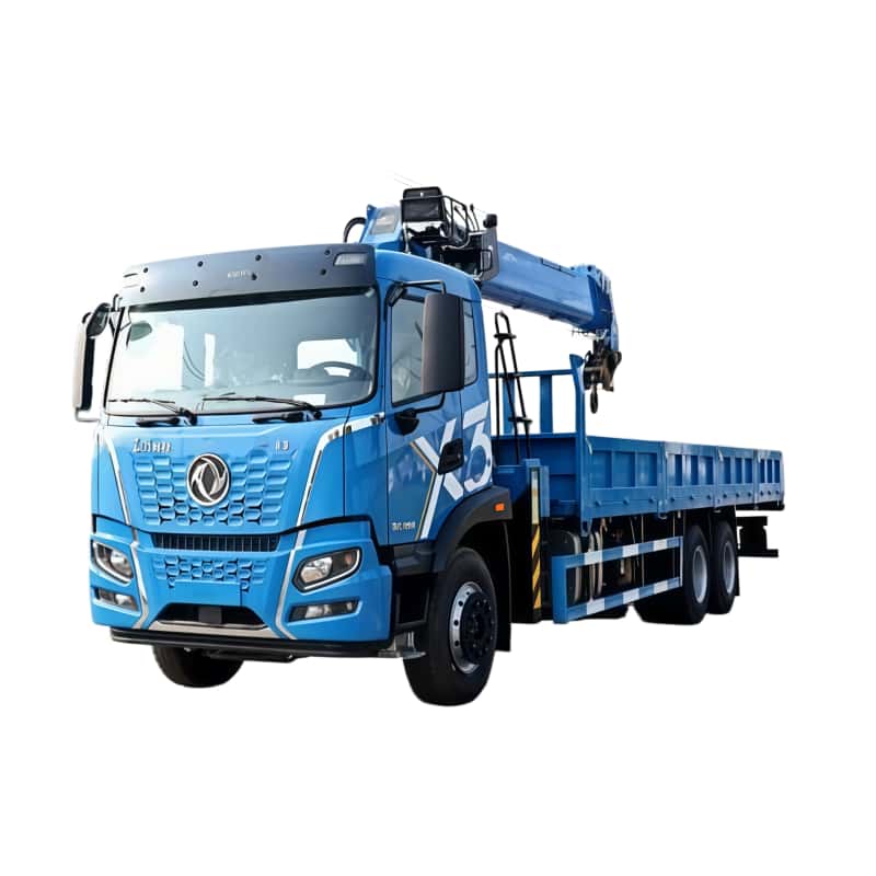 Dongfeng Changxing Truck with XCMG 12-Ton 5-Section Stiff Boom Crane