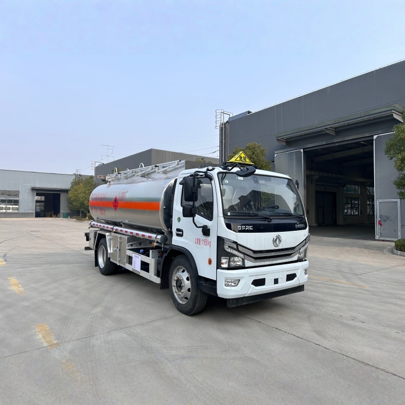 DFL 12000L  aluminum alloy fuel tank truck