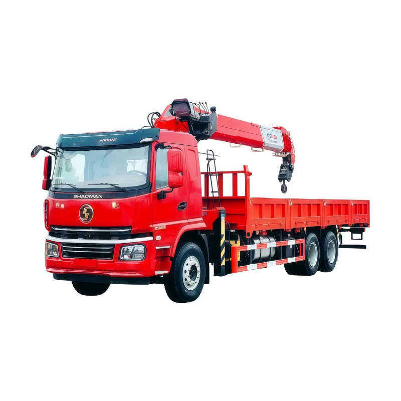 Shacman XCMG 12-ton Multi-functional truck-mounted crane and transport truck