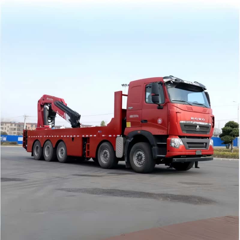 Howo XCMG 16-ton multi-functional truck-mounted crane