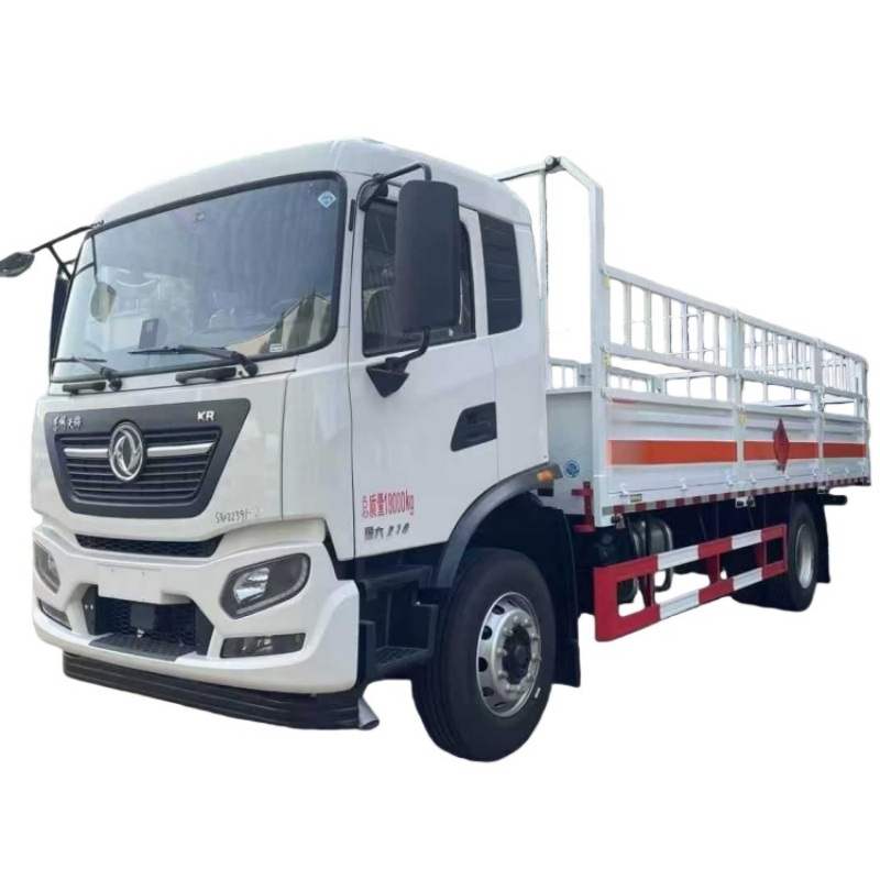 4x2Dongfeng Tianjin KR 6.8-meter stake-type Class II dangerous goods truck