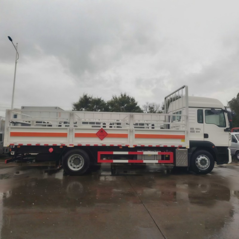 4X2 Sinotruk Howo Cylinder Transport Cargo Truck