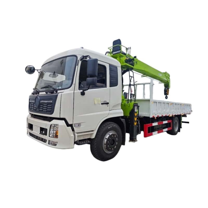 Dongfeng Tianjin 12 Ton 5-Section Boom Truck Mounted Crane