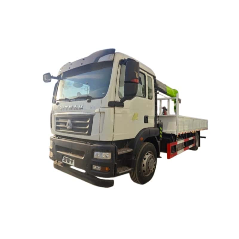 SITRAK 280HP 4x2 6.3 Ton Hydraulic Truck Mounted Crane