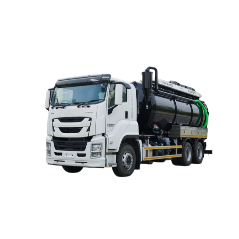 Isuzu Giga sewage cleaning and suction truck