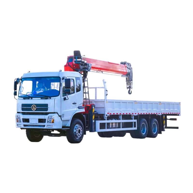 Sany Heavy Industry 12-ton Straight Boom Truck Crane, 8x4 Truck-mounted Crane
