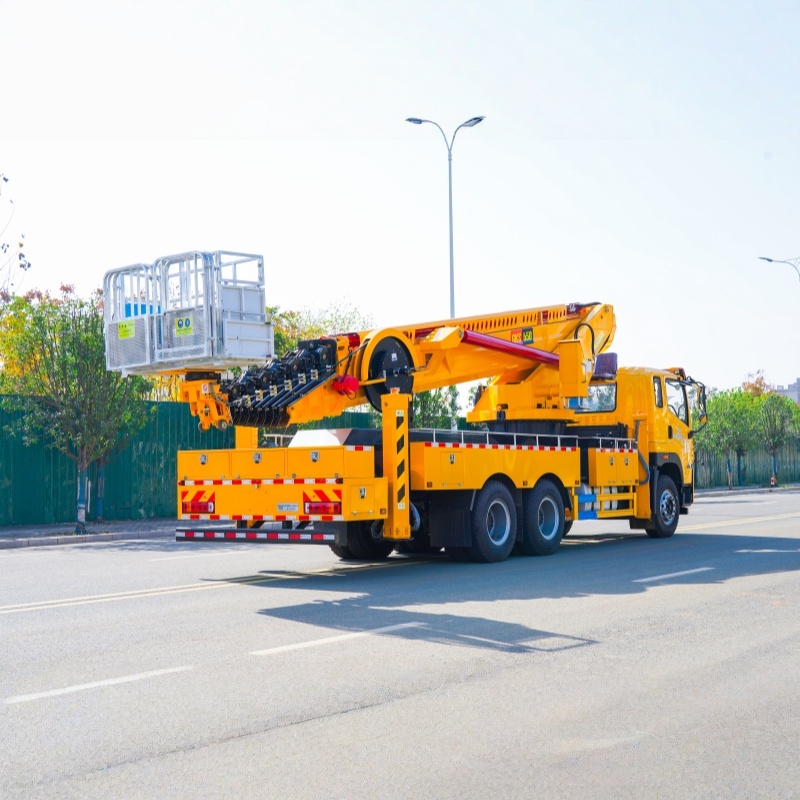 FAW 6×4 65m Synchronous Telescopic Aerial Work Truck