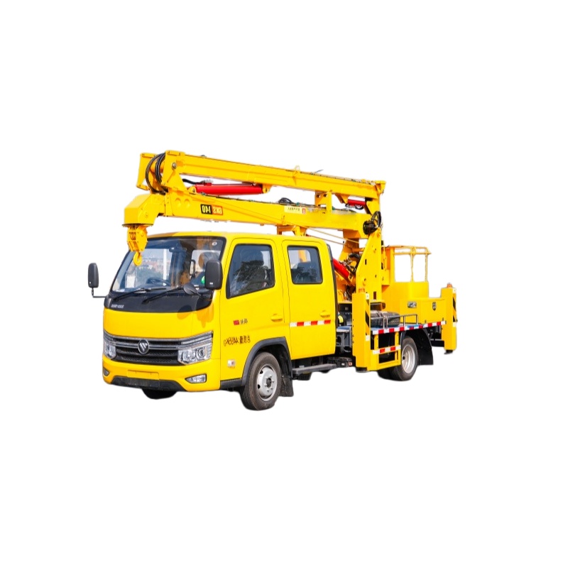 Foton 14m Straight Boom Aerial Lift Truck with Double Cab
