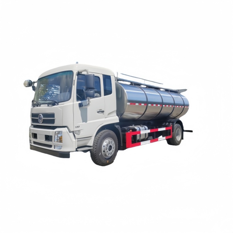 Dongfeng 12,000 Liters Fresh Milk Tanker Truck