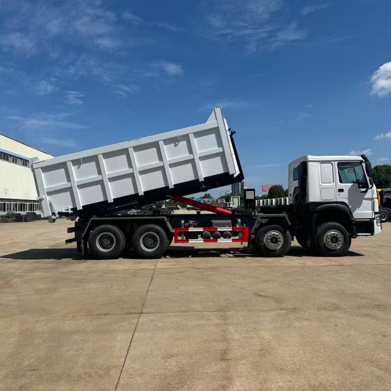 HOWO 8x4  Hook Lift Dump Truck