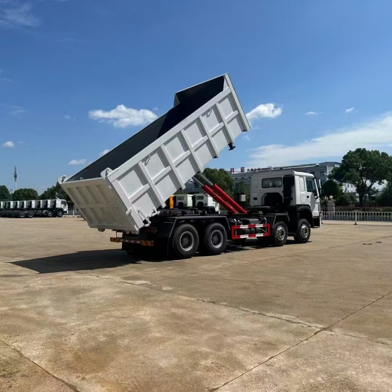 HOWO 8x4  Hook Lift Dump Truck