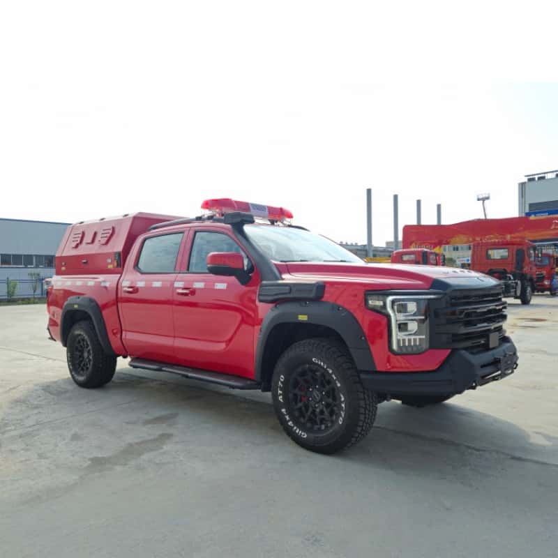 Foton Light High-Pressure Water Mist Emergency Rescue Fire Truck / Equipment Fire Truck