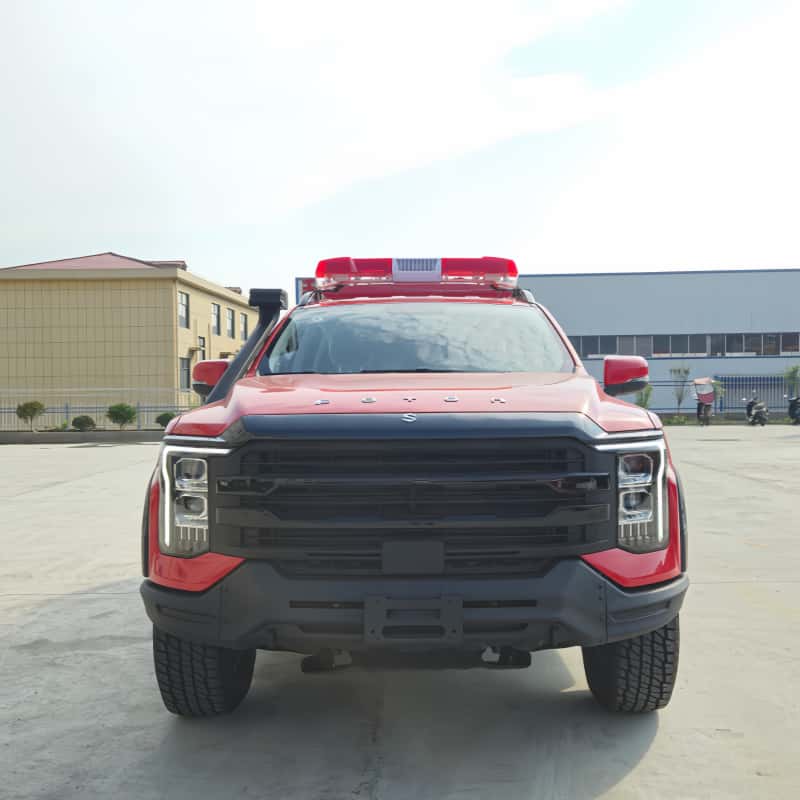 Foton Light High-Pressure Water Mist Emergency Rescue Fire Truck / Equipment Fire Truck