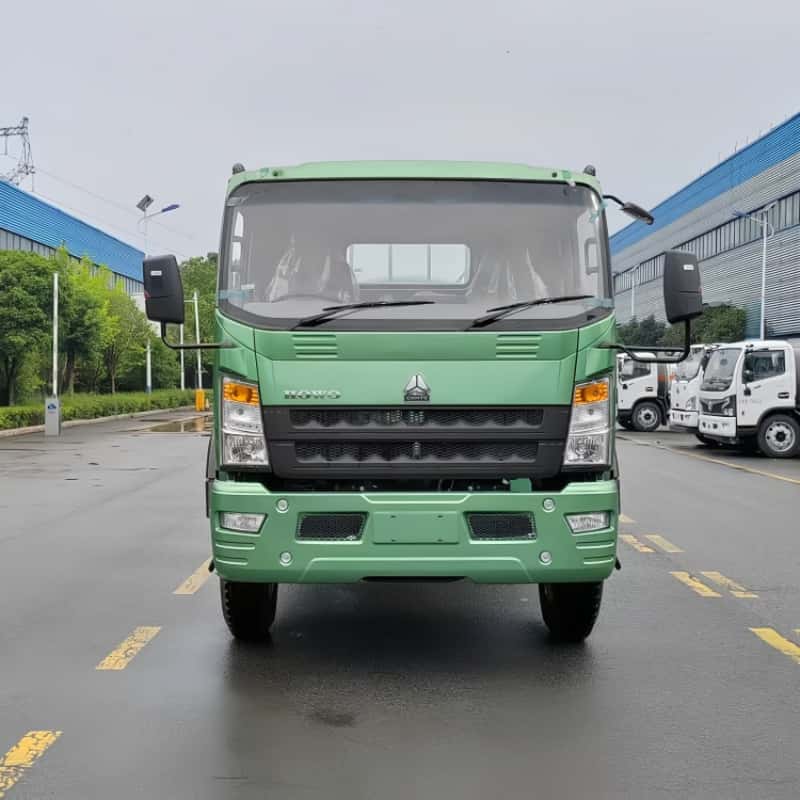 Howo 4x2 8000L (8m³) Food-Grade Stainless Steel Water Bowser Truck