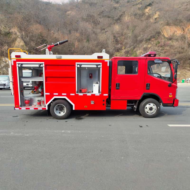 Foton 4×2 Foam Fire Fighting Truck 5000L Tank