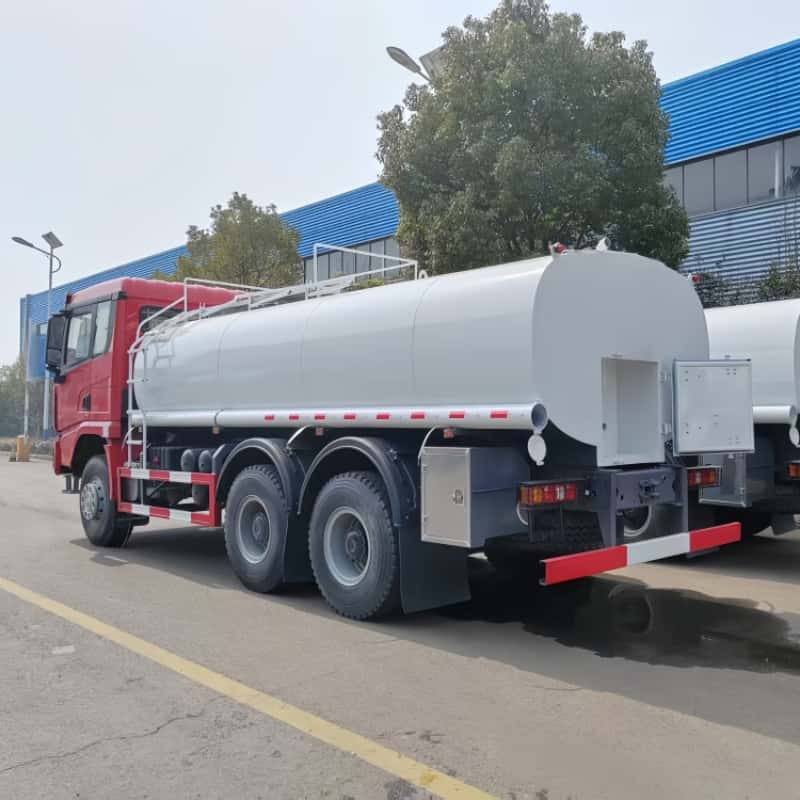 Shacman 6x4 20m³ Food-Grade Stainless Steel Water Supply Truck