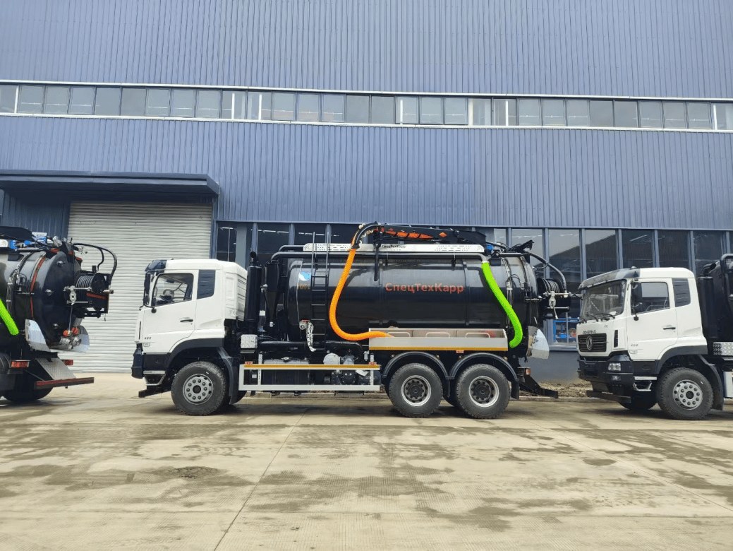 Dongfeng Vacuum Sewer Truck for Export to Russia
