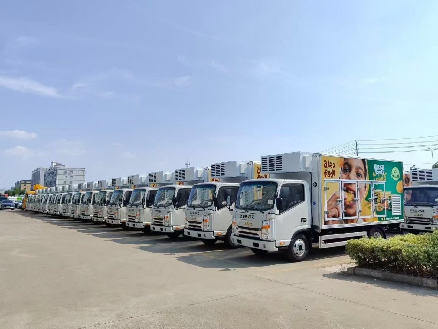 Refrigerated Truck Export Refrigerated Truck Export