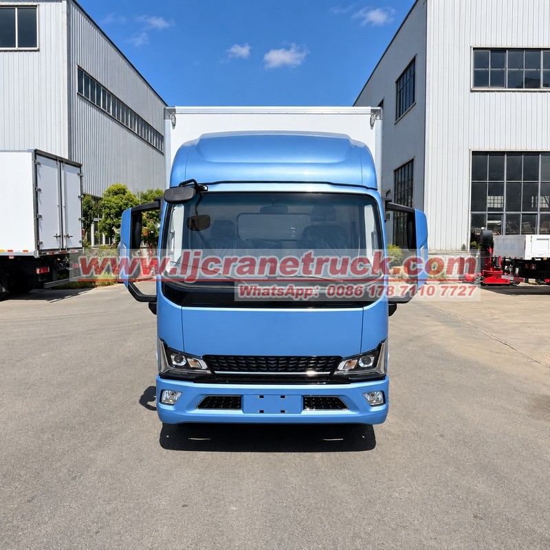 شاحنة مبردة كهربائية من طراز WEICHAI BLUE ENGINE بسعة 100.22 كيلوواط ساعة